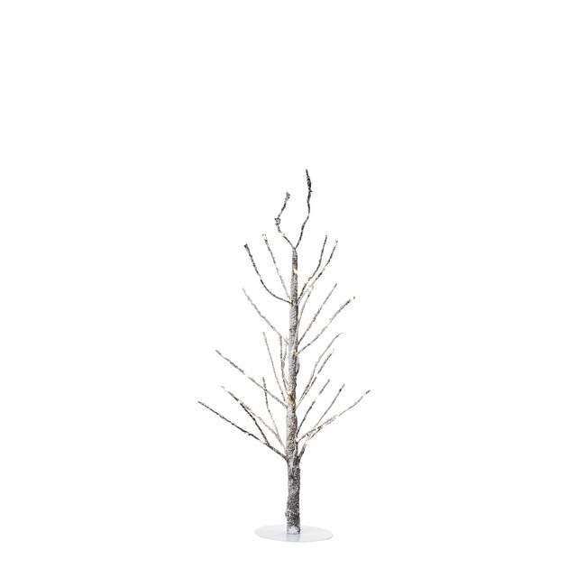 arbol glitter con luz led navidad el