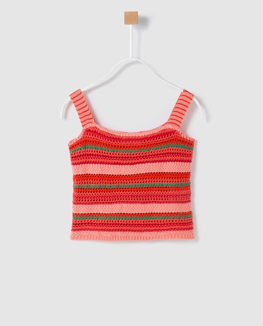 camiseta de crochet