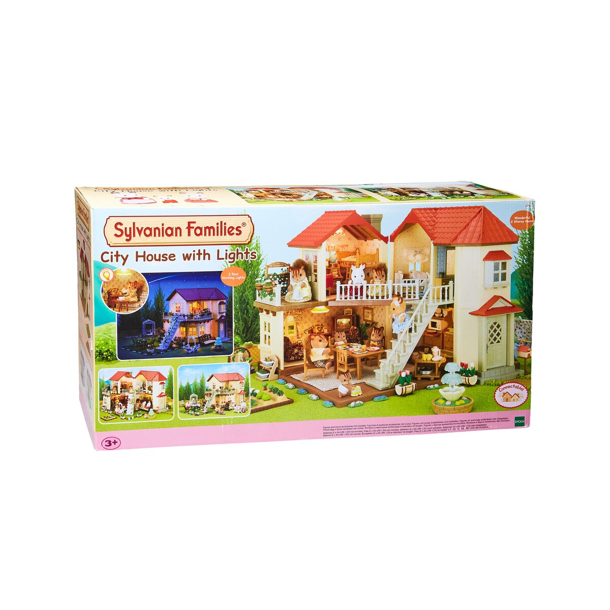 Casa ciudad con luces Sylvanian Families