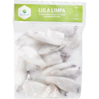 Gelpeixe Lula Limpa 10/20 embalagem 800 g