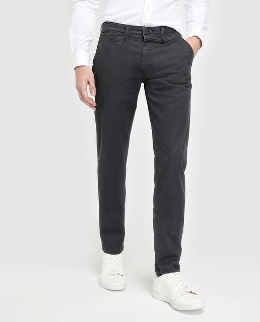 mens dark grey chinos