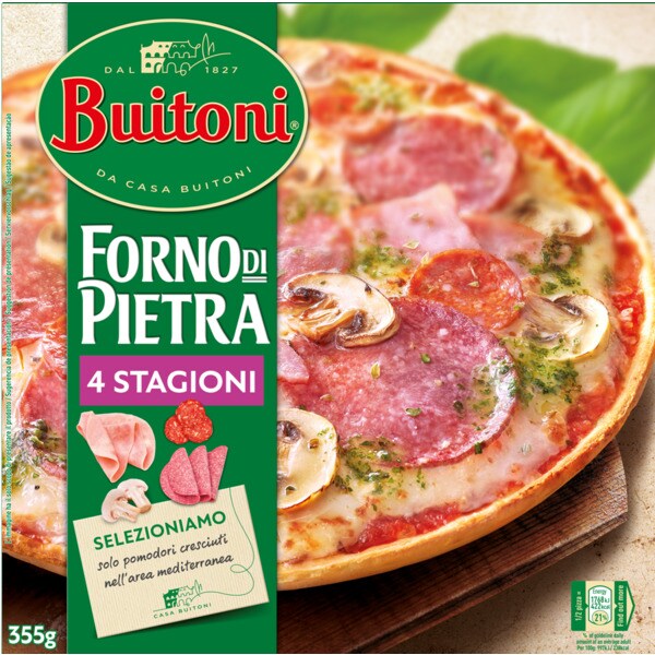 Pizza Forno di Pietra 4 Estações embalagem 355 g
