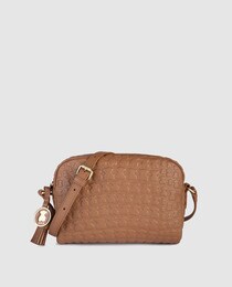 bandolera nike mujer marron