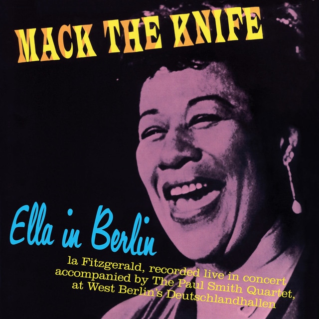 Ella in Berlin  Mack the Knife Colored Vinyl LPVinilo