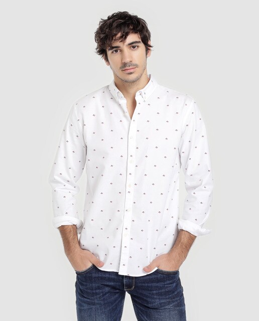  Camisa Oxford de ho