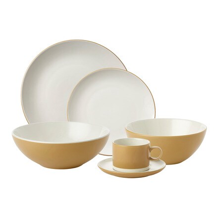 Serviço de mesa por peças Sigrid Mostarda Room - El Corte Inglés