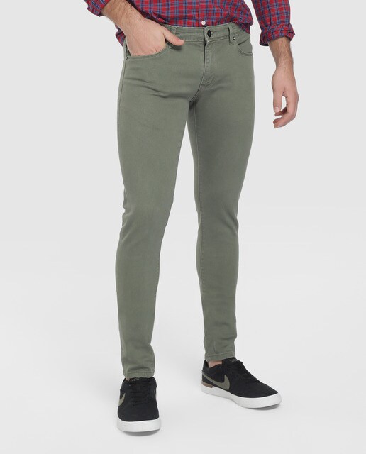 super skinny khaki jeans mens