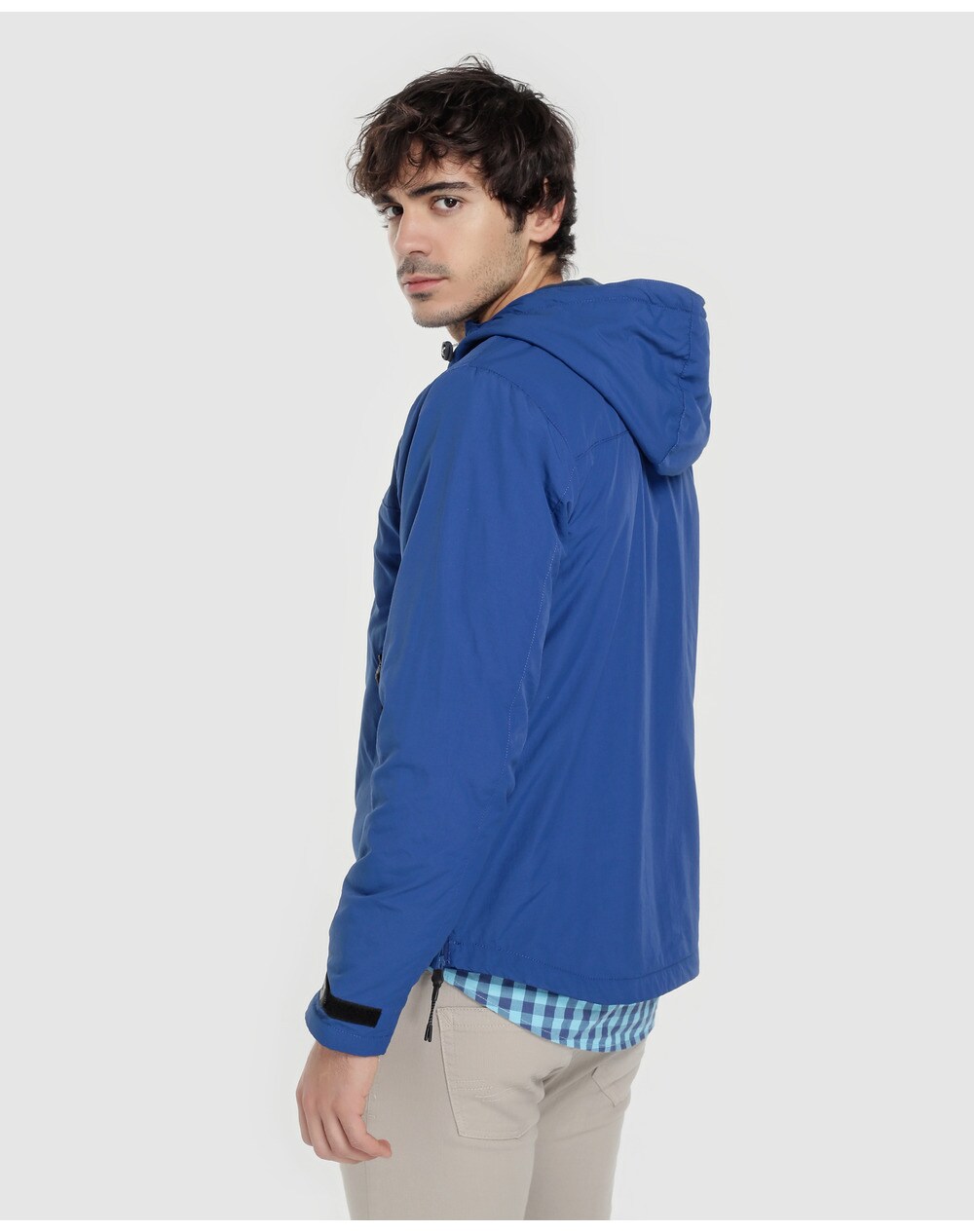 Giubbotto Uomo Da A27352394 Easy Blu Cappuccio Wear Con rwrqCxH5