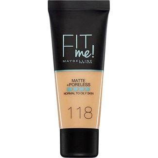 MAYBELLINE Make-up Fit Me Matte Porenverfeinernd 118 Light Beige