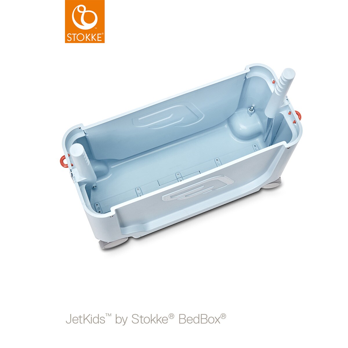 Mala com Cama de Viagem Jetkids Azul-claro-4