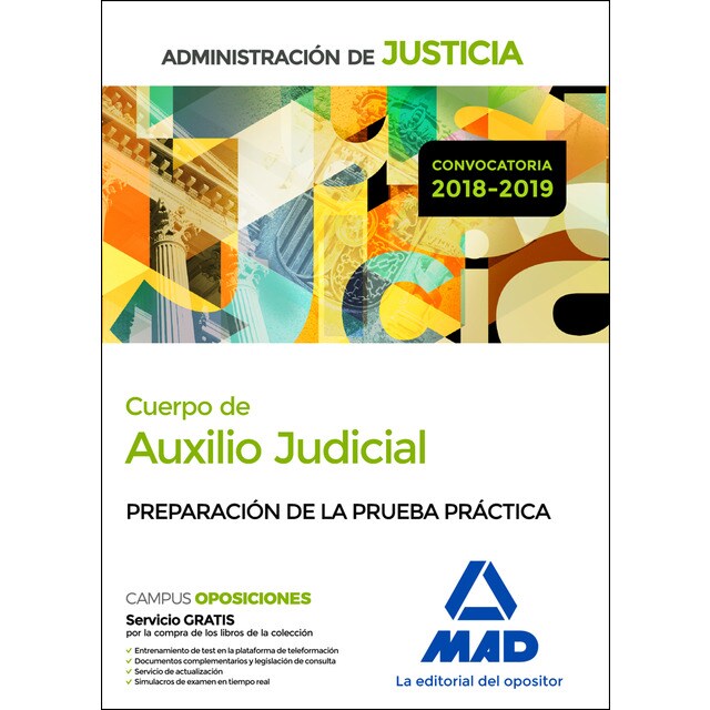 Cuerpo de auxilio judicial de la administración de justicia. Preparación de la prueba práctica.pdf