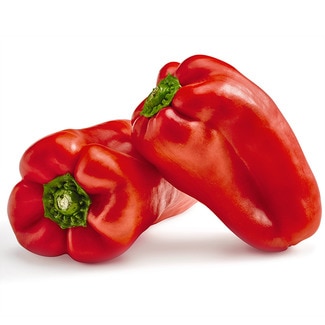 Large red pepper by weight (approximate weight 300 g each)