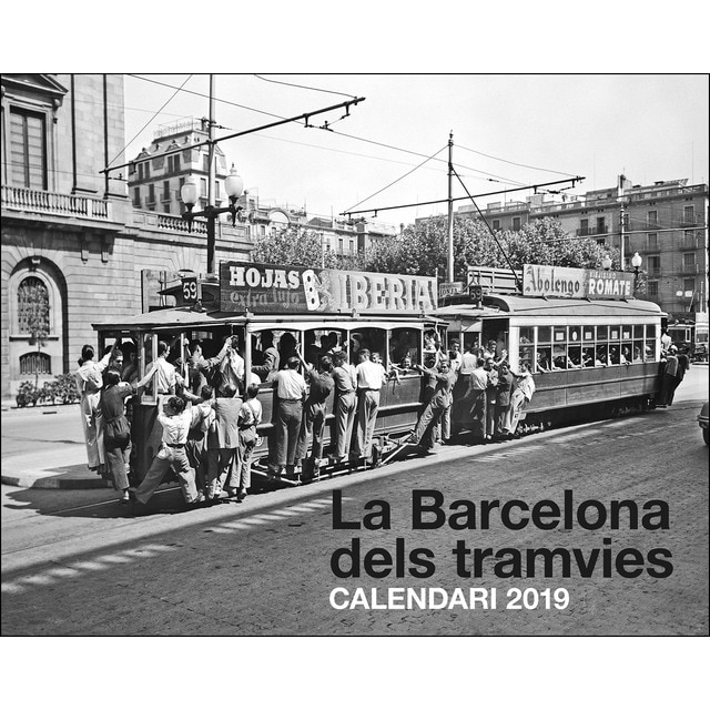 2019 calendari la barcelona dels tramvies
