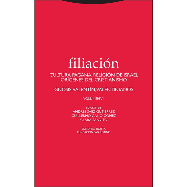 Filiación vii: Cultura pagana, religión de israel, orígenes del cristianismo.pdf
