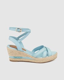 pale blue espadrilles