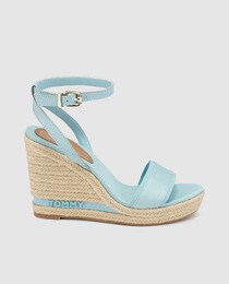 pale blue espadrilles