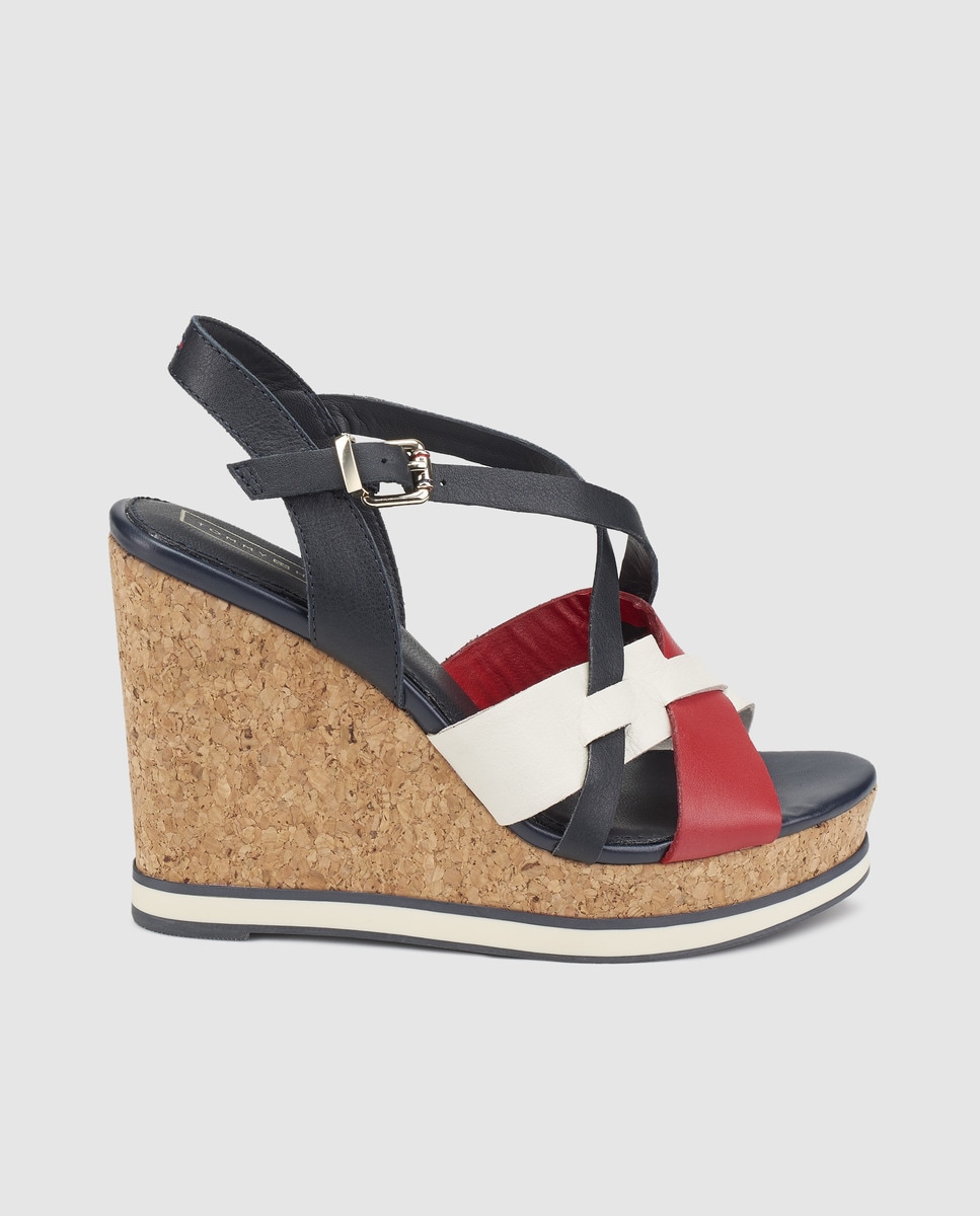 tommy hilfiger alpargatas plataforma mujer