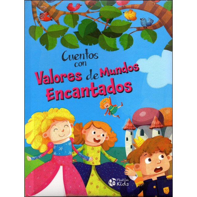 Cuentos con valores de mundos encantados (Tapa dura)