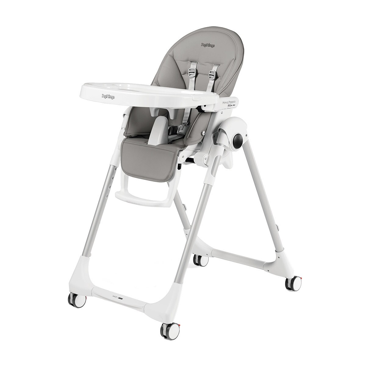 Cadeira de refeições evolutiva Prima Pappa Follow Me Ice cinzenta/branca Cinzento / Branco-1