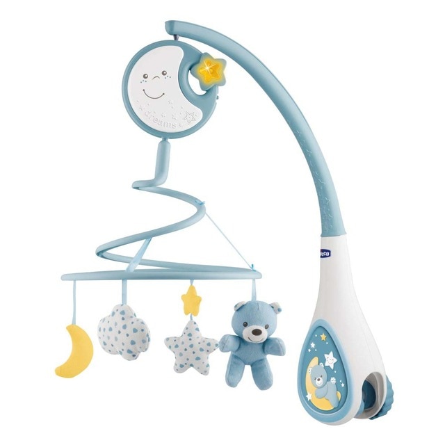 Móvil de cuna Next2Dreams azul Chicco