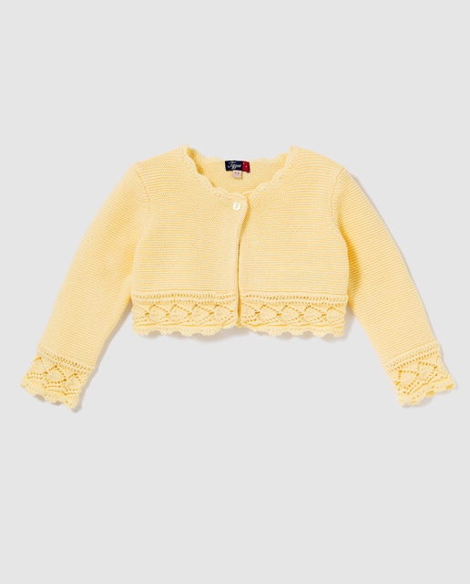 ladies short yellow jackets