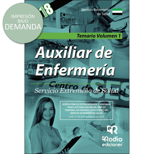 Auxiliar de Enfermería. Servicio Extremeño de Salud. Temario Volumen 1.pdf