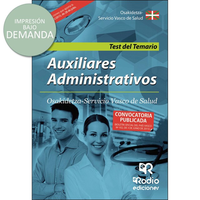 Auxiliares administrativos. Osakidetza-servicio vasco de salud. Test del temario..pdf