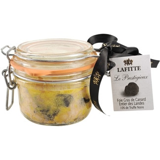 LAFITTE Duck foie gras with black truffle jar 130 g
