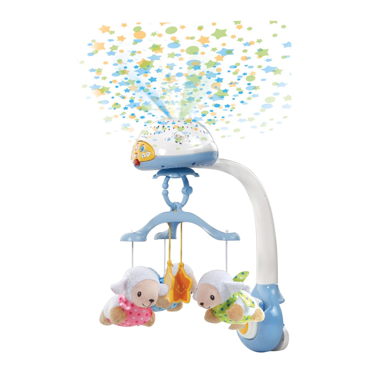 Vtech - Móvil Proyector Cuenta Ovejitas, Carrusel De Cuna Para Bebés, Extraíble Y Con Mando A Distancia Vtech Baby.