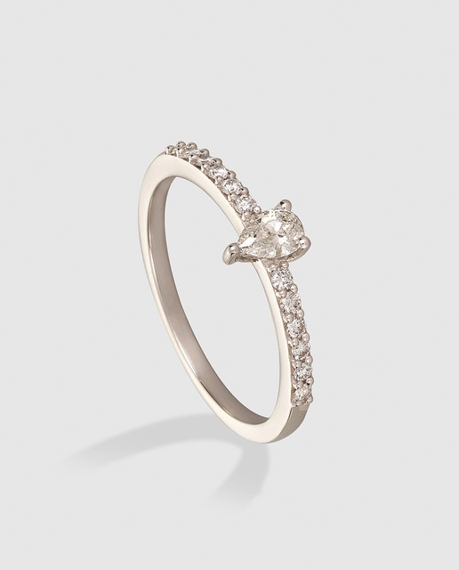 Anillo Diamonds El Corte Inglés de oro y diamantes