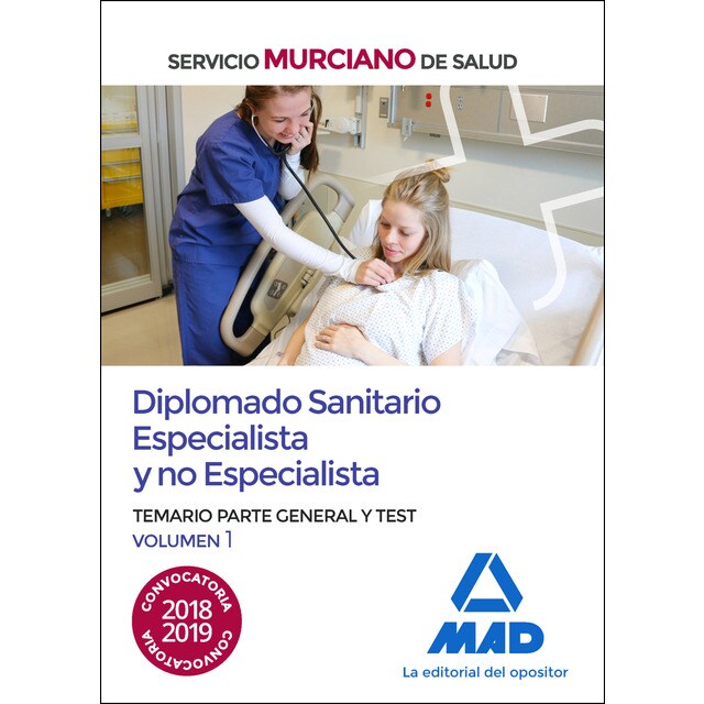 Diplomado sanitario especialista y no especialista del servicio murciano de salud. Temario parte general y test volumen 1.pdf