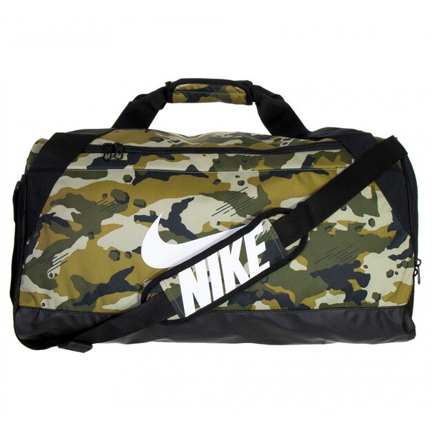 nike brasilia camo duffle bag