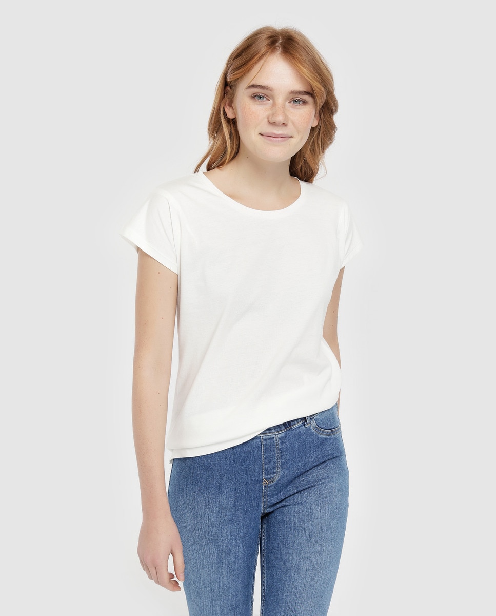 Camiseta básica de mujer Easy Wear con pinzas · Easy Wear · Moda · El Camiseta básica de mujer Easy Wear con pinzas · Easy Wear · Moda · El