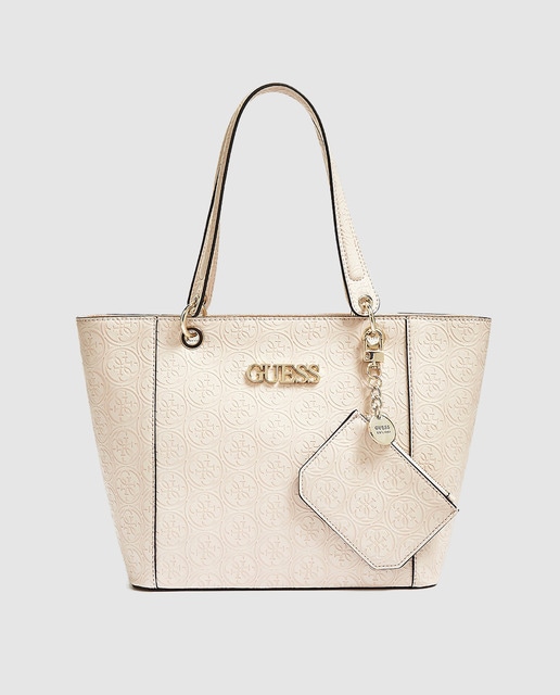 Tote Guess en blanco con estampado · Guess · Moda · El Corte Inglés