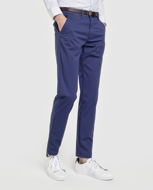 navy blue skinny khakis