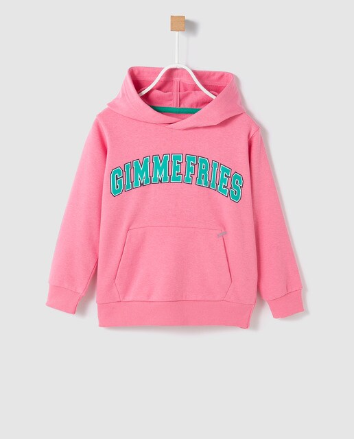 sudadera rosa niño