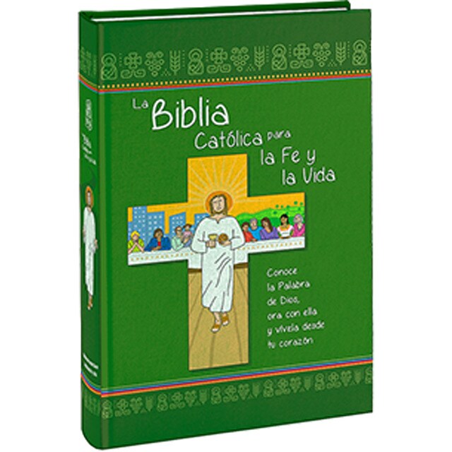 La biblia católica para la fe y la vida: Edición dos tintas / cartoné (Tapa dura)