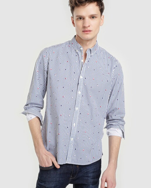  Camisa Oxford de ho