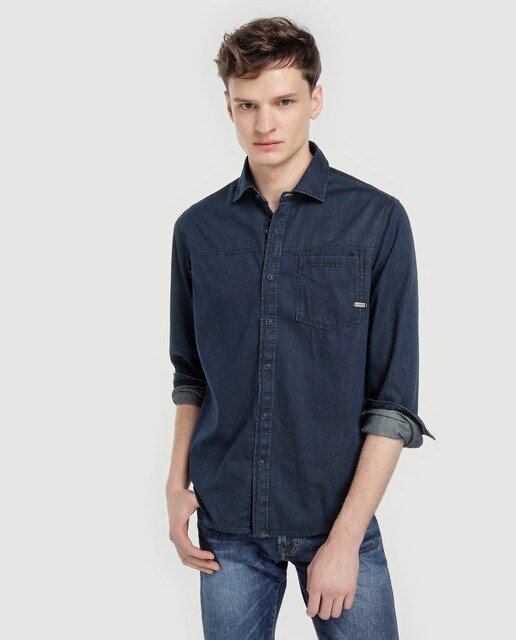 esprit denim shirt