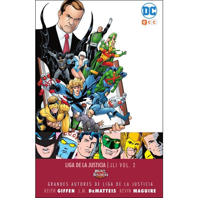 Grandes autores de la liga de la justicia: keith giffen, j. M. Dematteis y kevin maguire - jli vol. 2.pdf