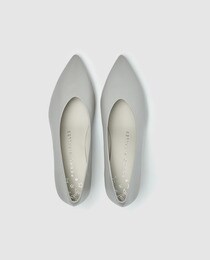 Sapatos de salto de mulher Pedro Miralles em pele cinzentos