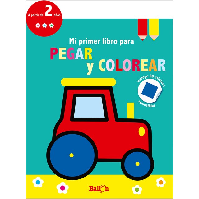 Tractor - mi primer libro para pegar y colorear.pdf