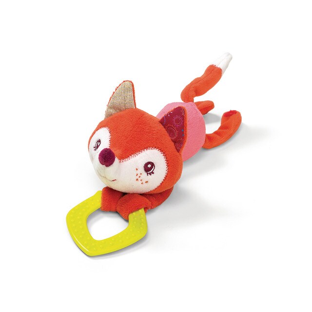 Lilliputiens - Juego De Sonajeros Colgantes (Alice, Simon, Louise Y Juliette) Blanco/rosa