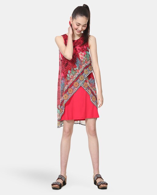 Moda Mujer El · Desigual Vestidos Inglés Corte qC8w1t5