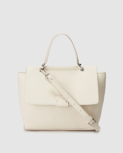 bolso blanco desigual el corte ingles