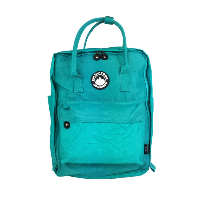 Mochila portaordenador ubana Hipster Nylon Wrinkled DMM Supplies Azul Turquesa