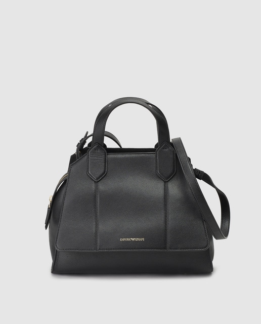 emporio armani black handbag