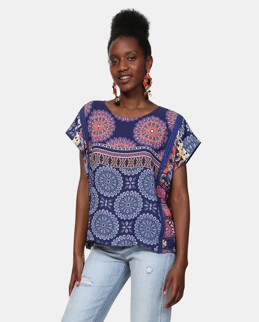 blusas desigual el corte ingles