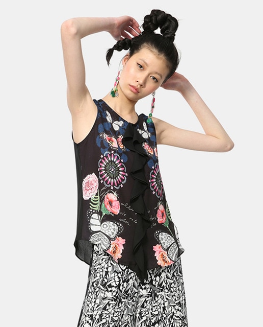 blusas desigual el corte ingles