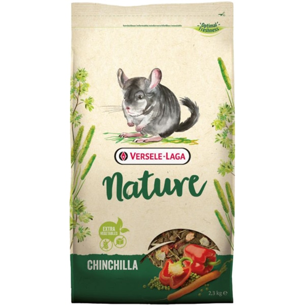 Alimento para Chinchila embalagem 2,3 kg